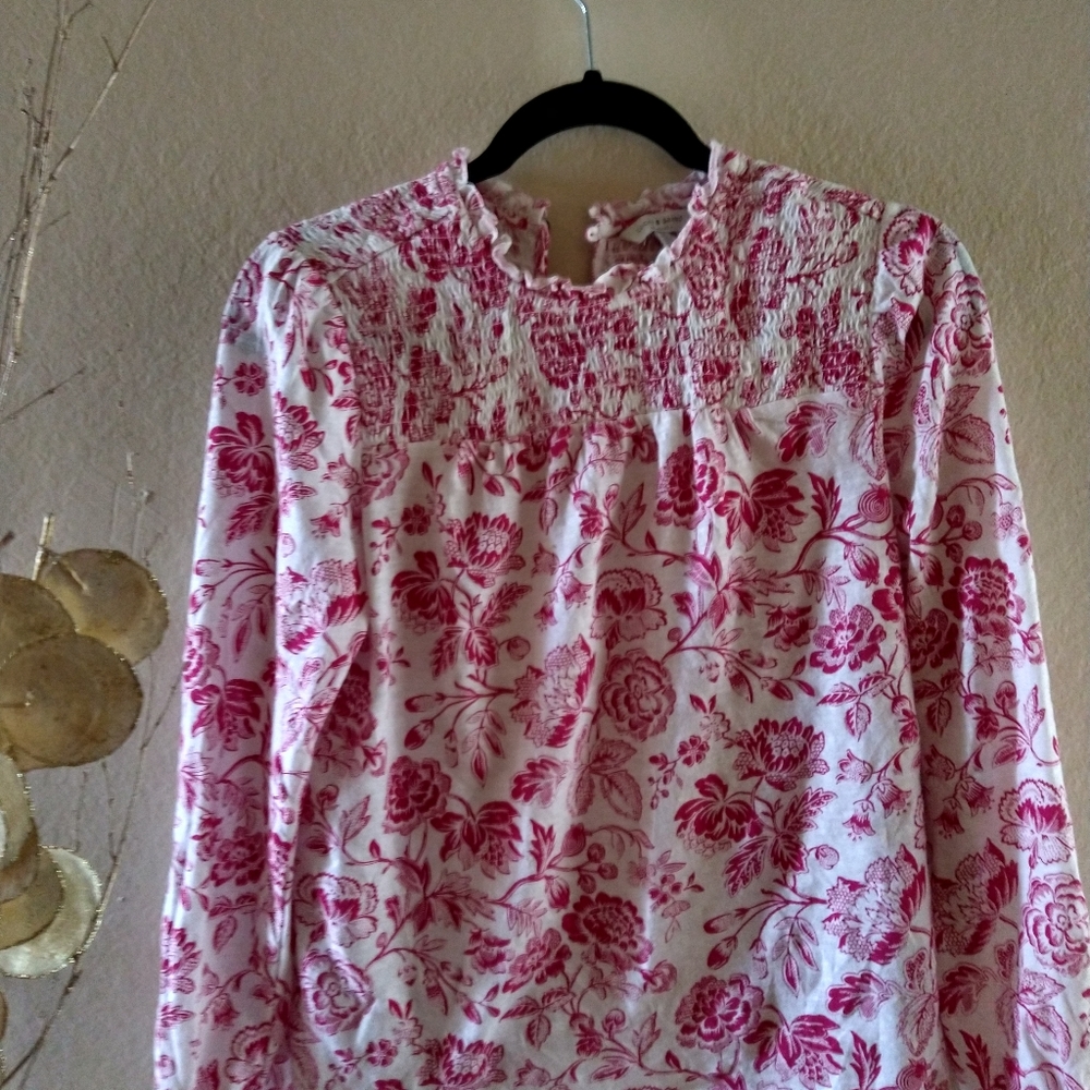 LUCKY BRAND BLOUSE SIZE M